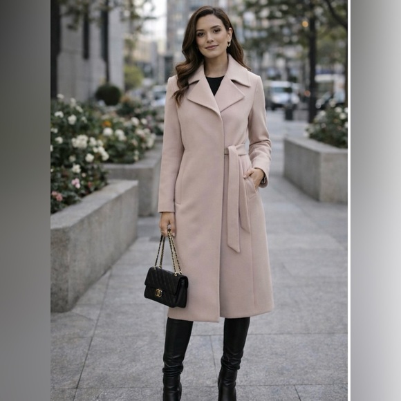 All Saints Jackets & Blazers - LAST CHANCE AllSaints Iya Mai Coat, Dusty Pink